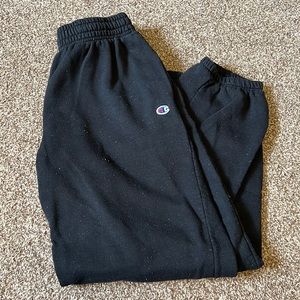 Champion Black Cinch Sweatpants